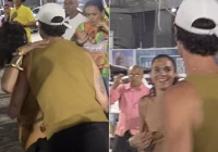 Carnaval 2024: Shawn Mendes surpreende ao ajudar Bruna Marquezine a pular grade e cena viraliza na web