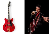 Guitarra icônica de Elvis Presley: Instrumento lendário de 1968 pode atingir R$ 10 milhões em leilão da Sotheby's
